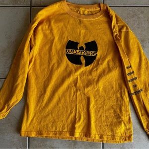 Wutang clan long sleeve yellow XS Wu-Tang used